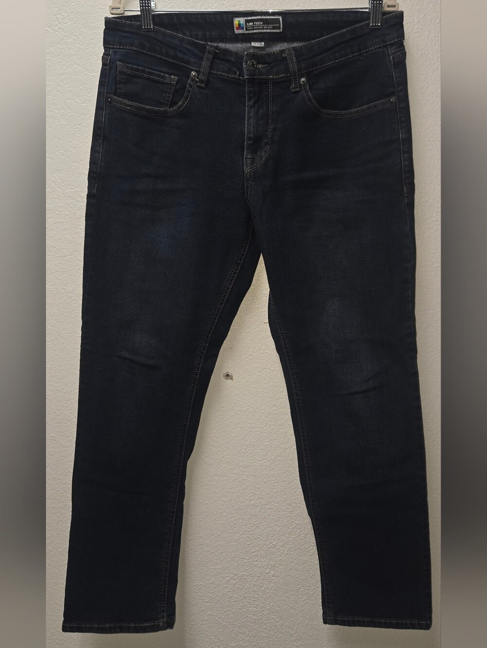 Slim Straight Men's Jeans in Dark Indigo